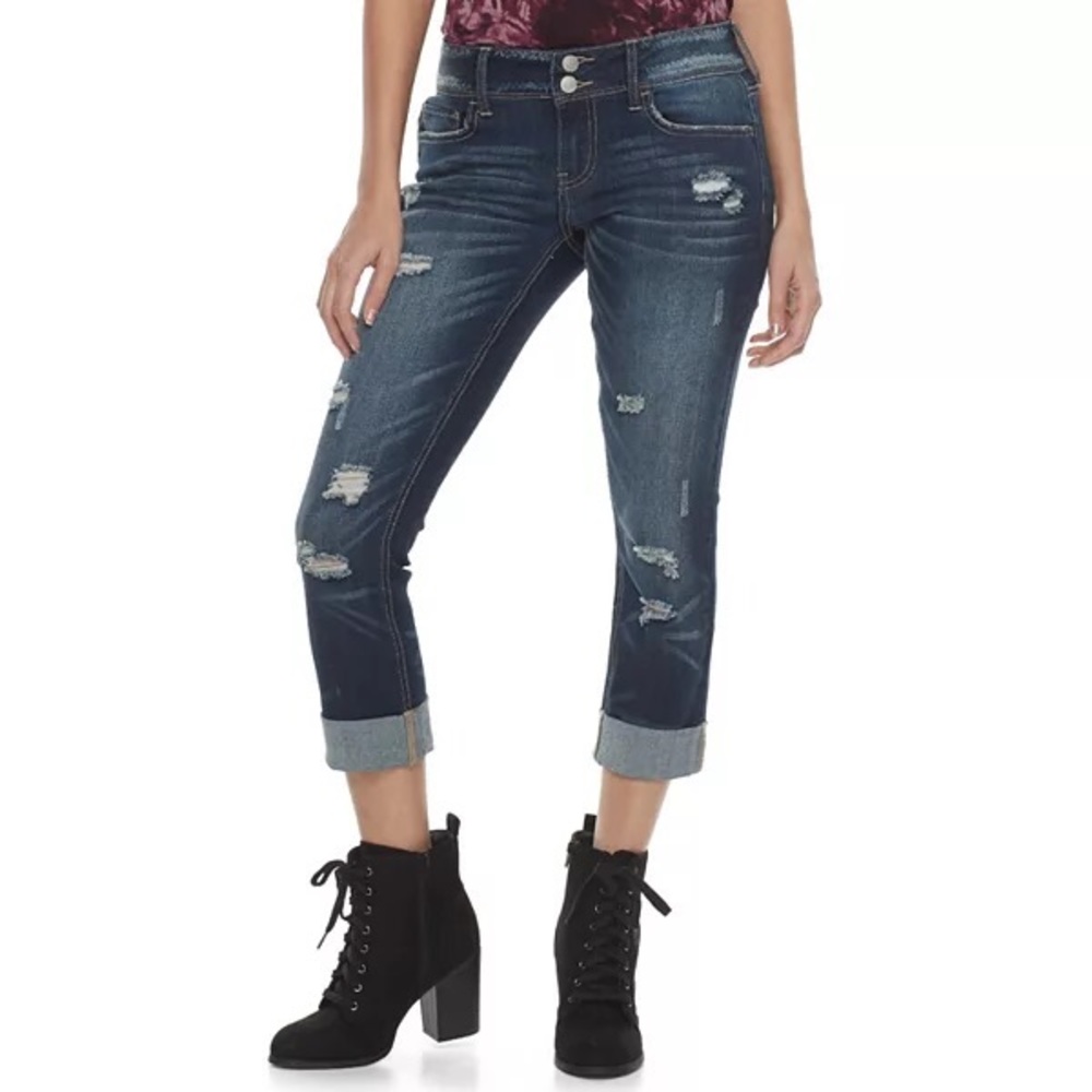 SO Cropped + Cuffed Jeggings!